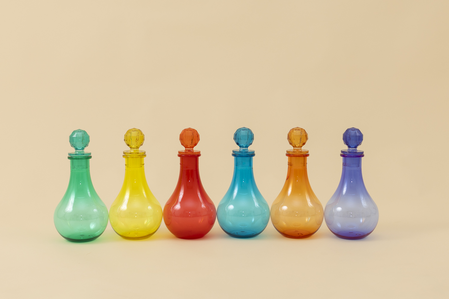 Plastic Coloured Potion Play Bottles