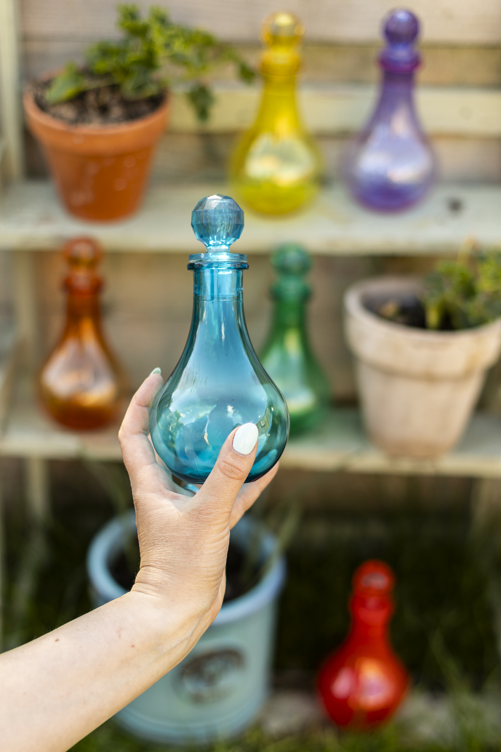 Plastic Coloured Potion Play Bottles - Image 5